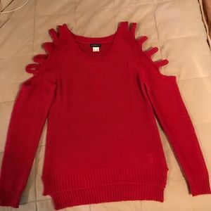 Red sweater